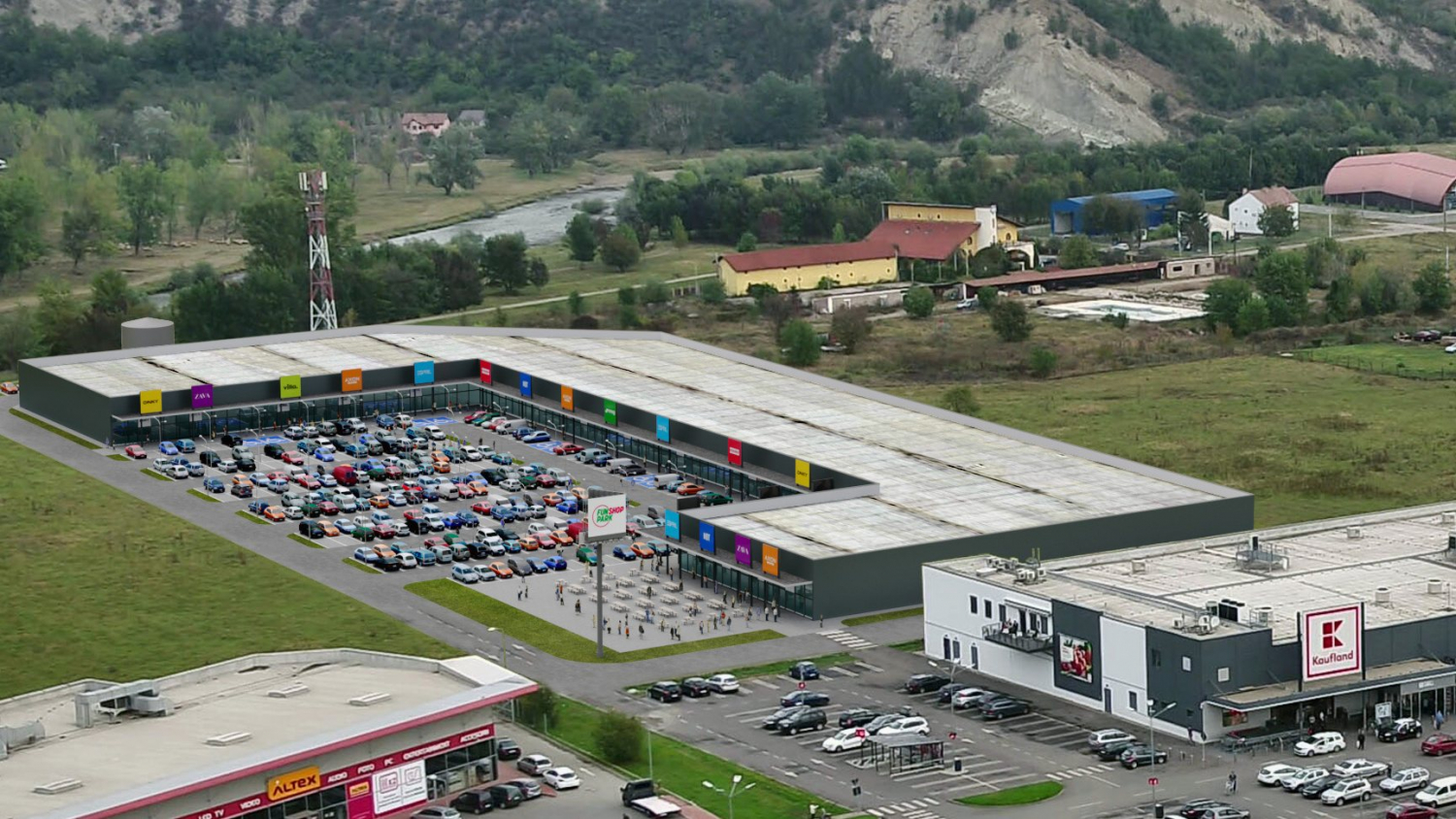 News Article Adrian Aleman BREEAM retail park Romania Scallier Turda