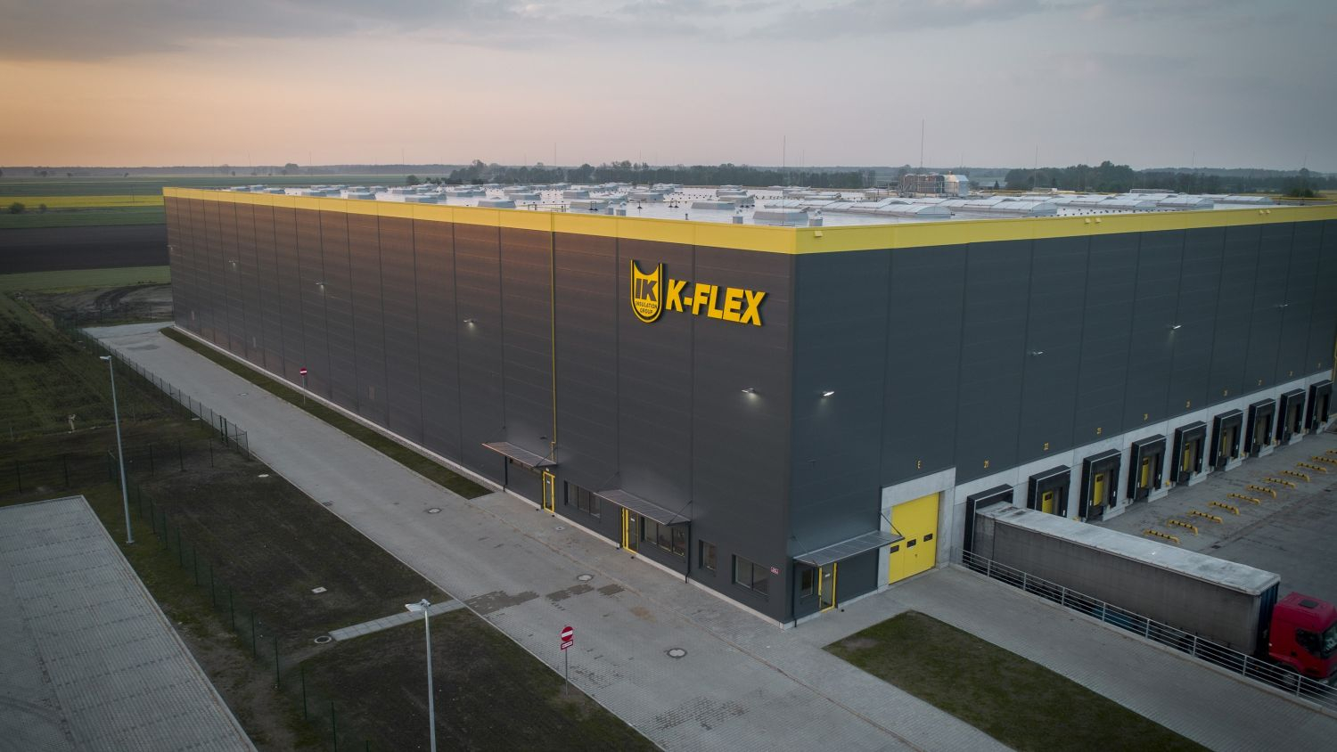News Article BTS industrial K-Flex Panattoni Europe Poland warehouse