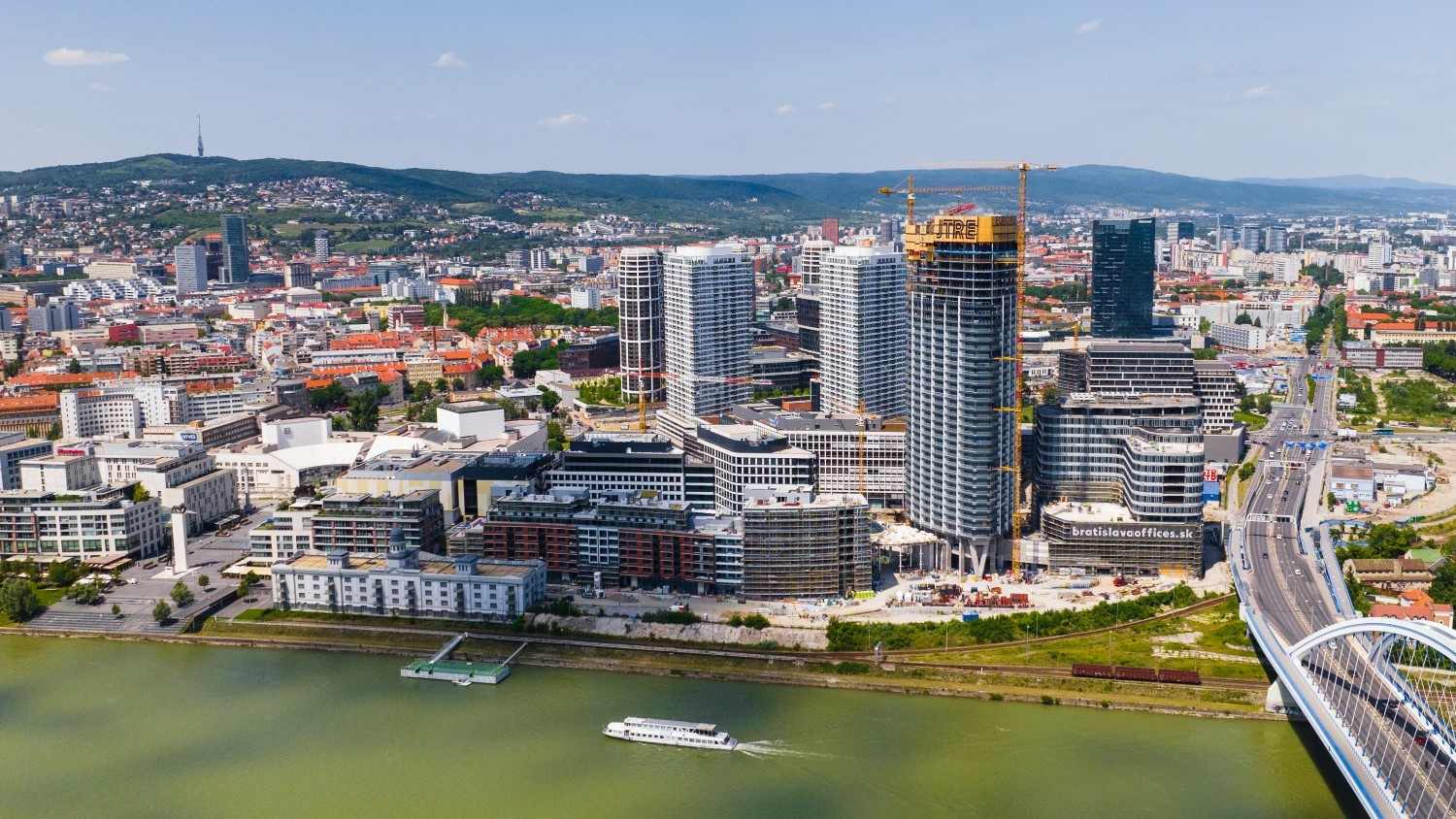 News Article Bratislava development JTRE record residential Slovakia tower