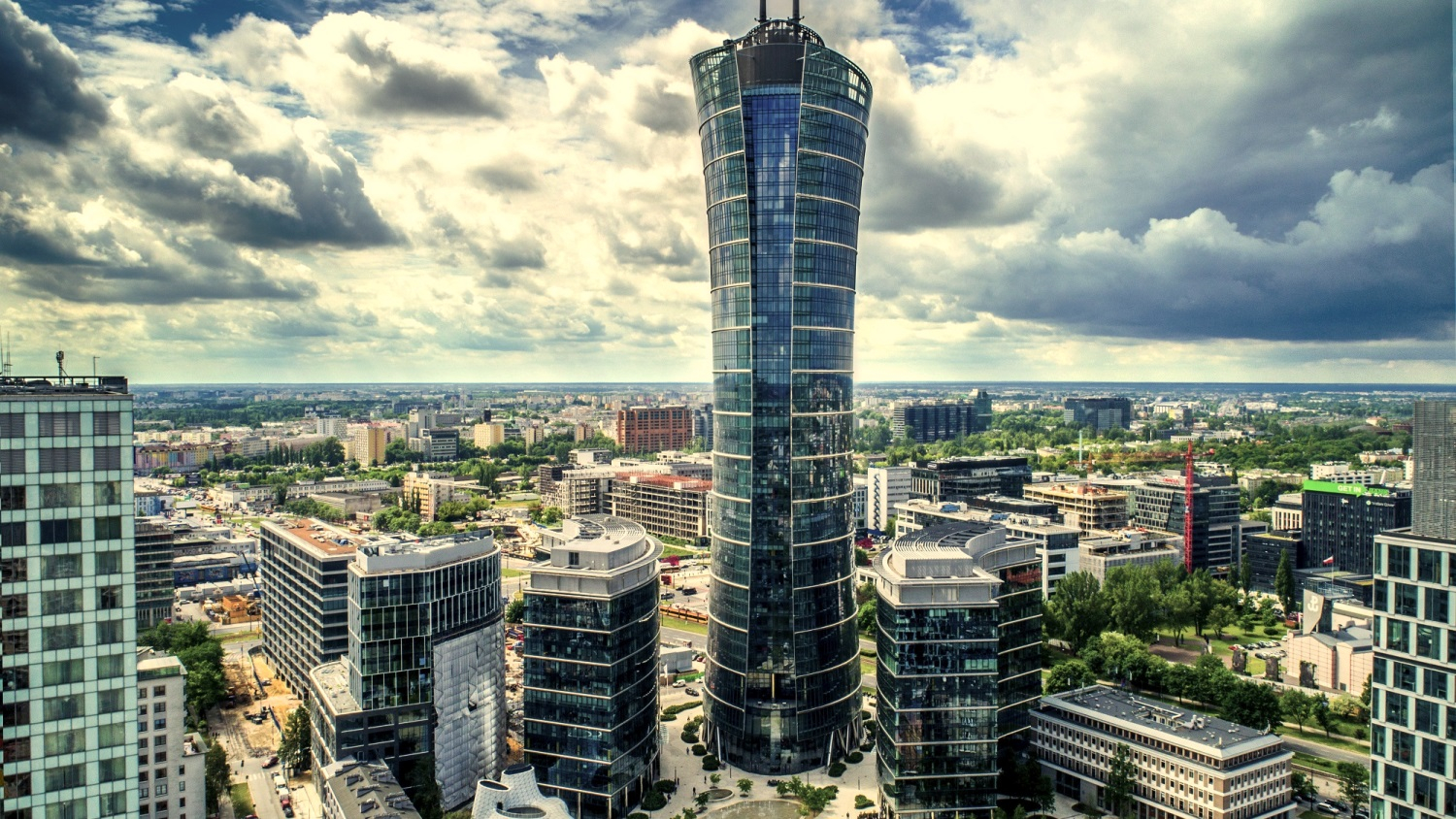 News Article lease Newmark office Poland report Warsaw