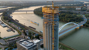 News Eurovea Tower gets Slovakia among countries with skyscrapers