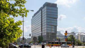 News Skanska’s P180 office building in Warsaw is ready