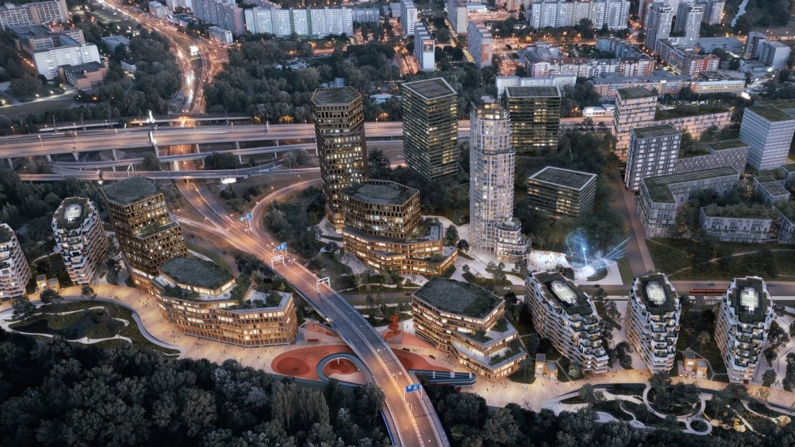 News Article Bratislava investment office Penta Real Estate residential retail Slovakia urban planning