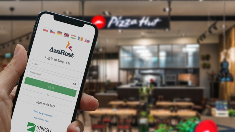 News Article Adam Penkala AmRest Burger King digitalization KFC Pizza Hut Singu Starbucks Velis