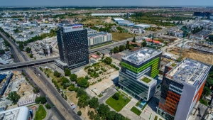 News Bucharest workers move into modern offices