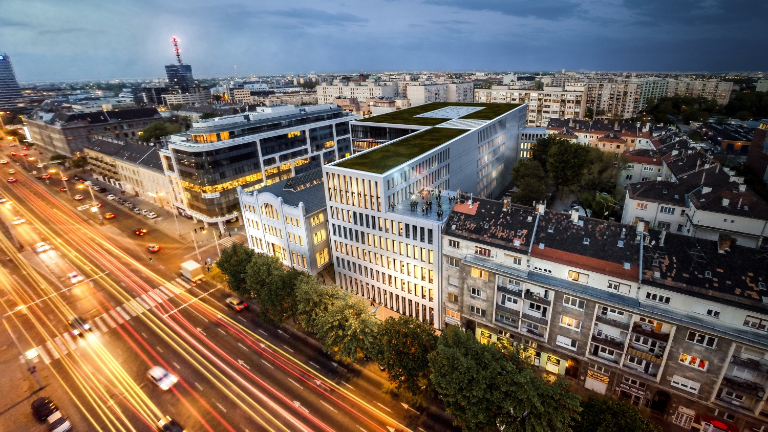 News Article Budapest building certification Colliers green GTC Hungary LEED office