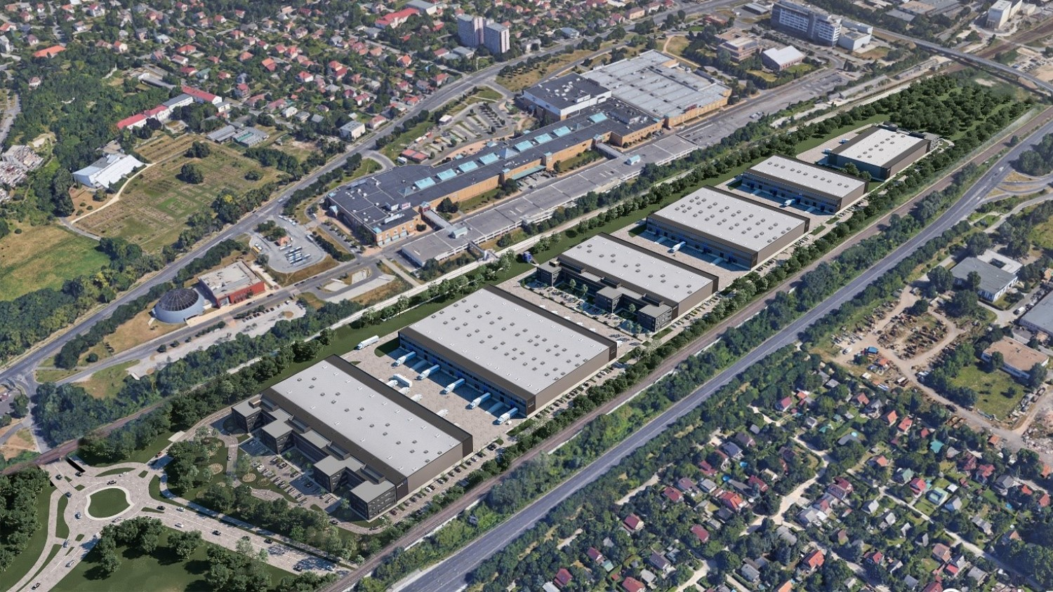 News Article Budapest development Hungary industrial logistics warehouse White Star Real Estate