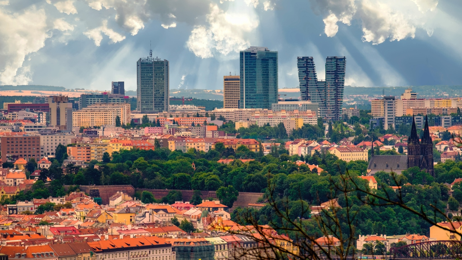 News Article Czech Republic HB Reavis investment land office Prague Skanska