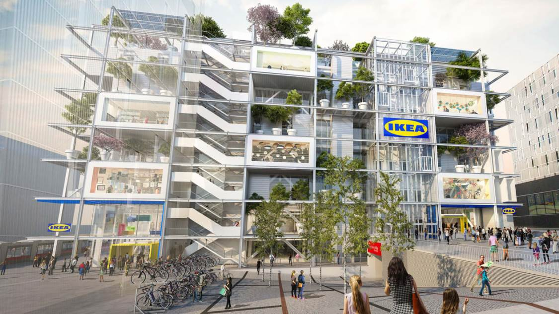 News Article Austria green Ikea retail shopping sustainability Vienna