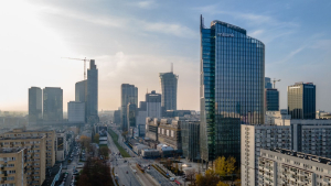 News First stage of Mennica Legacy Tower in Warsaw completed