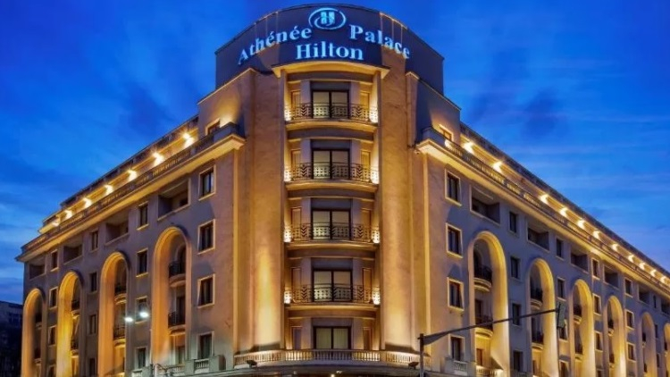 News Article atheness palace hilton hotel renovation Romania